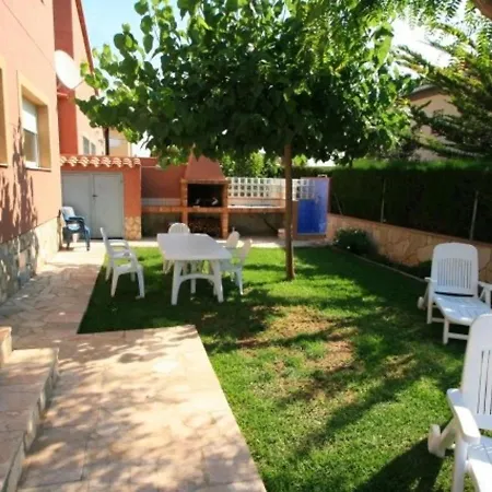 Villa Con Jardin Y Piscina Privada 8 Personas En Tres Calas, Cerca De Ametlla De Mar - Hisp-217-7 *