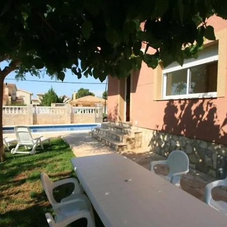Con Jardin Y Piscina Privada 8 Personas En Tres Calas, Cerca De Ametlla De Mar - Hisp-217-7 * L'Ametlla de Mar