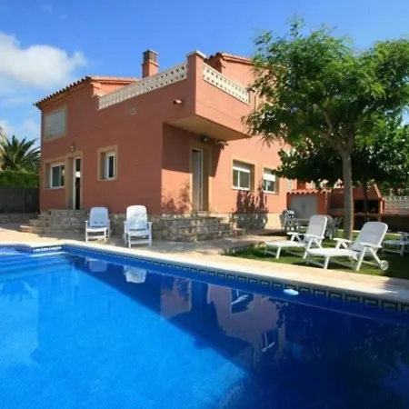Villa Con Jardin Y Piscina Privada 8 Personas En Tres Calas, Cerca De Ametlla De Mar - Hisp-217-7